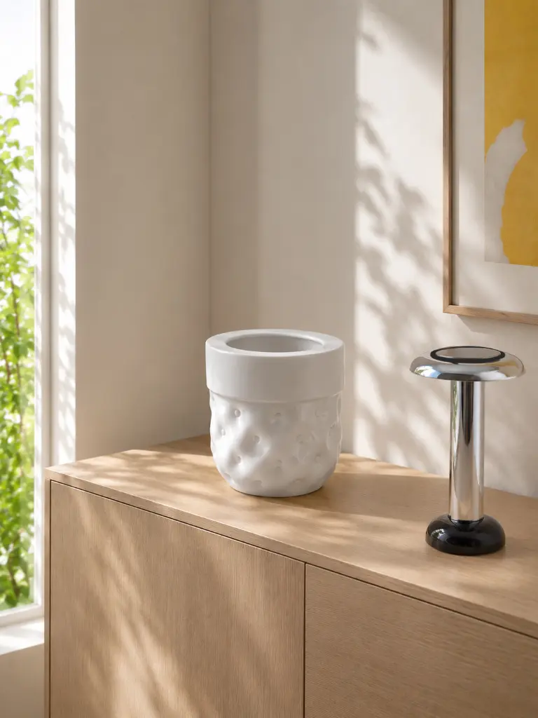 Ionna Vautrin & Guillaume Delvigne for Industreal - Vase Capitonne.webp