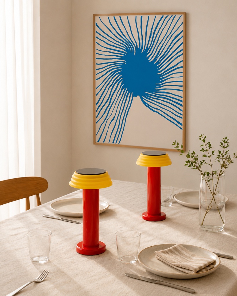 Portable and Table Lamp in silicone – Sowden PL1