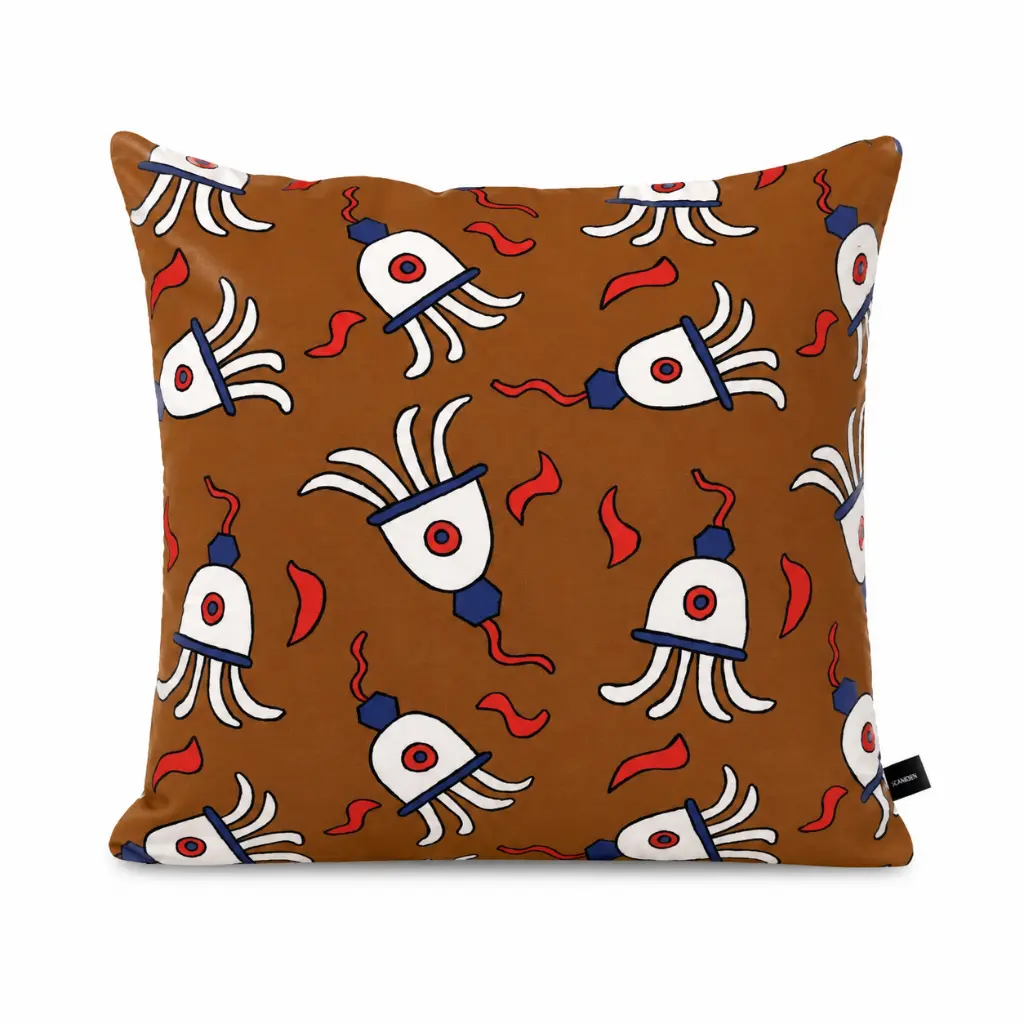 Nathalie Du Pasquier for Garro Éditions - Cushion Cover - 40x40cm Fleurs Trois.webp