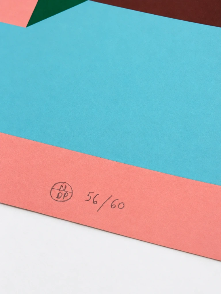 Nathalie Du Pasquier - Silkscreen 36 x 90 - 01 detail.webp