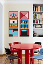 Nathalie Du Pasquier - Silkscreen 36 x 90 - 02 set up couple.webp