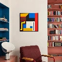 Nathalie Du Pasquier - Silkscreen 45 x 45 - 01 set up.webp
