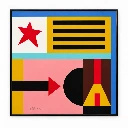 Nathalie Du Pasquier - Silkscreen 45 x 45 - 02 frame.webp