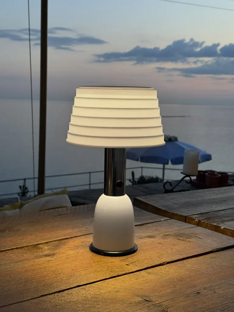 SOWDEN - DUAL FUNCTIONALITY LAMP PL3 set photo (10 chrome ).webp