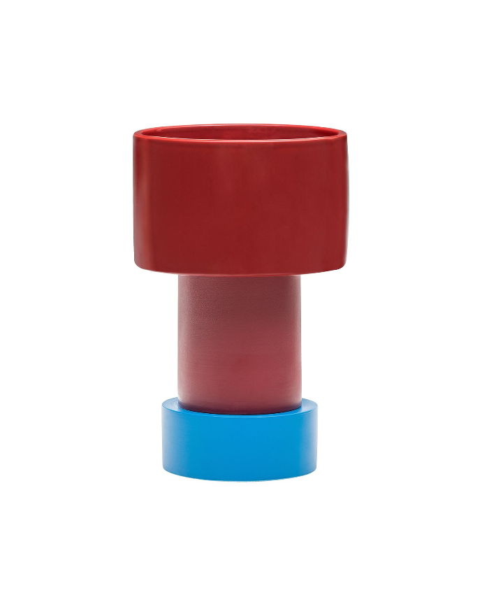 Nathalie Du Pasquier for Memphis - Vase "Rovere"