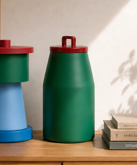 Nathalie Du Pasquier for Memphis - Vase "Pino"