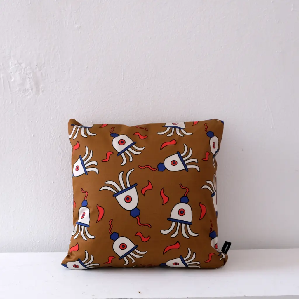 Nathalie Du Pasquier for Garro Éditions - Cushion Cover - 40x40cm "Fleurs Trois"