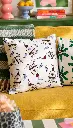 Nathalie Du Pasquier for Garro Éditions - Cushion Cover - 40x40cm "Fleurs Quatre"