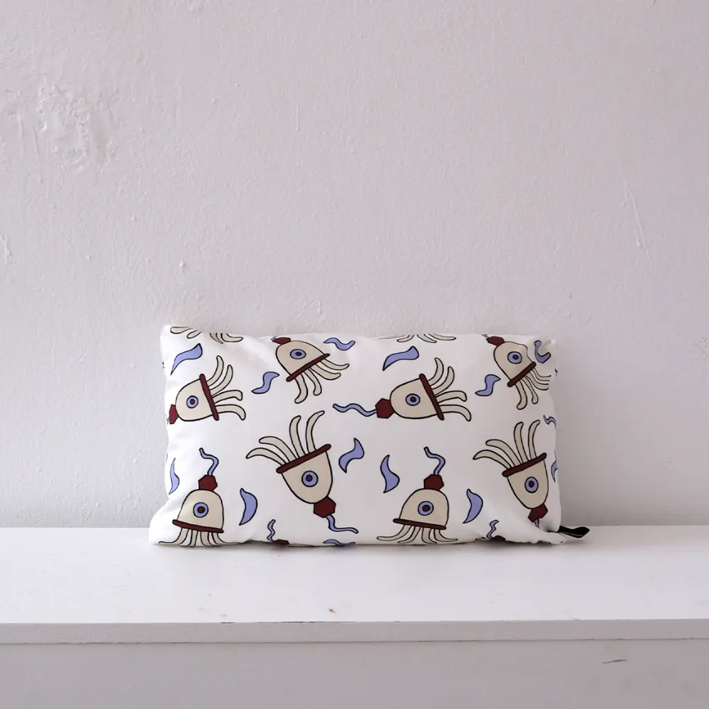 Nathalie Du Pasquier for Garro Éditions - Cushion Cover - 30x50cm "Fleurs Quatre"