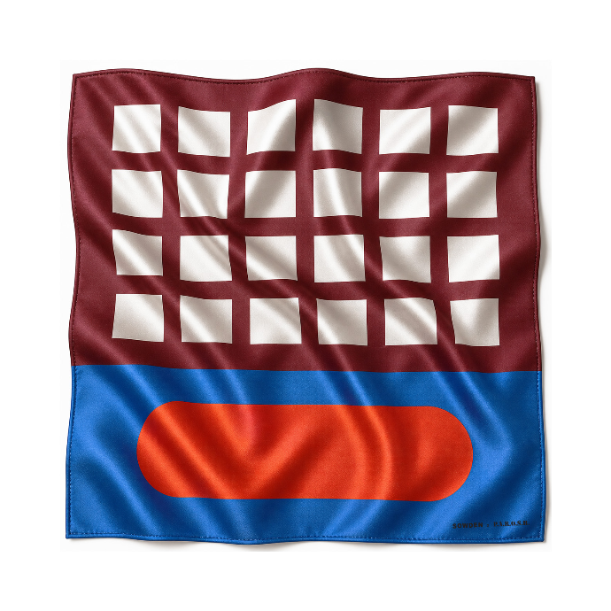 SOWDEN x P.A.R.O.S.H - Silk Foulard 4