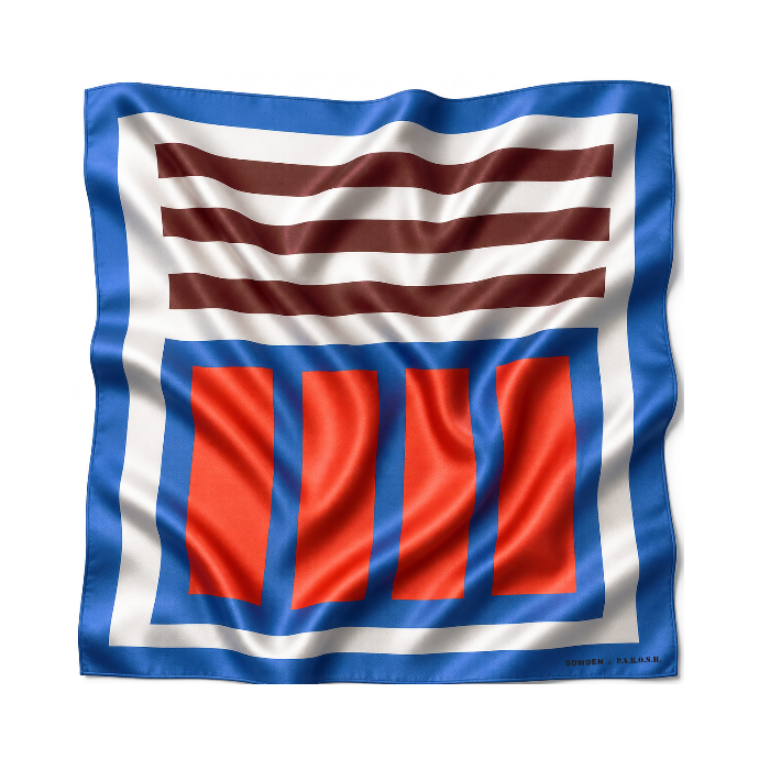 SOWDEN x P.A.R.O.S.H. -Silk Foulard 6