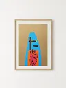 Nathalie Du Pasquier - Silk screen print