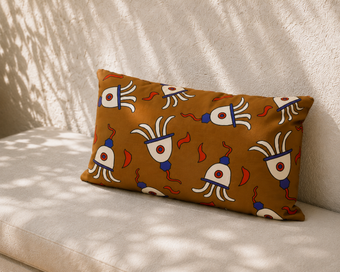 Nathalie Du Pasquier per Garro Éditions - Fodera per cuscino