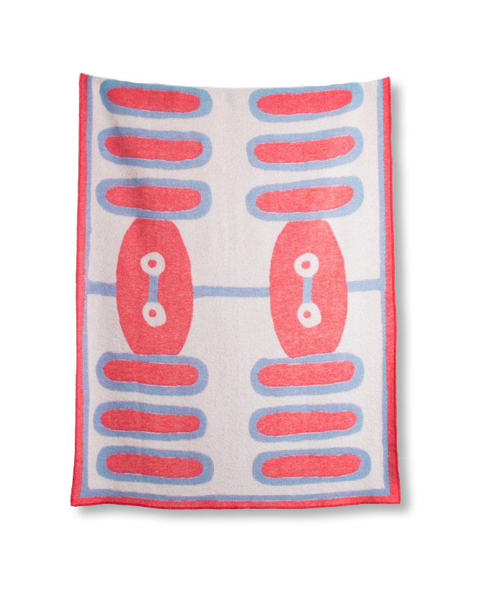 George Sowden & Nathalie Du Pasquier for ZigZagZurich - Wool blanket
