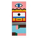 Nathalie Du Pasquier - Silkscreen Prints - Printed by Tchikebe - 36x89,5 cm