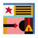 Nathalie Du Pasquier - Silkscreen Prints - Printed by Tchikebe - 45x45 cm