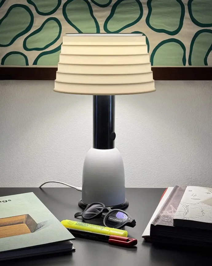 Portable and Table Lamp in silicone – Sowden PL3