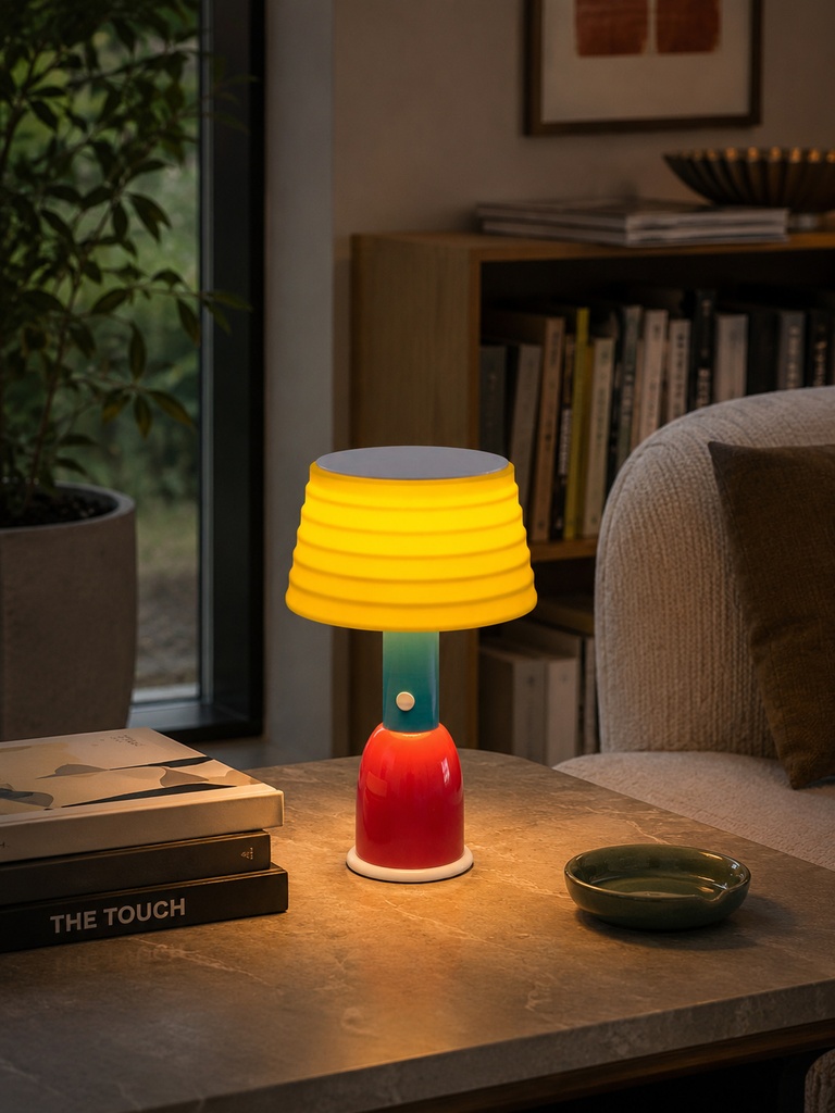 Lampada portatile e da tavolo in silicone – Sowden PL3