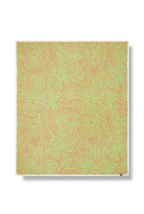 George Sowden for ZigZagZurich - Cotton blanket "Earth"
