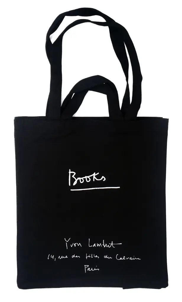 Yvon Lambert Large Tote Bag Blac