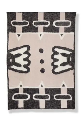 Nathalie Du Pasquier for ZigZagZurich - Wool blanket "Peru"