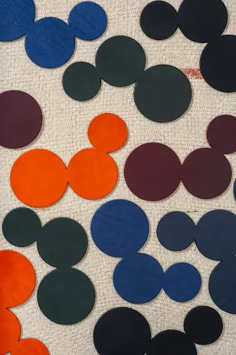 Martino Gamper - Leather Coaster - In Vino Veritas