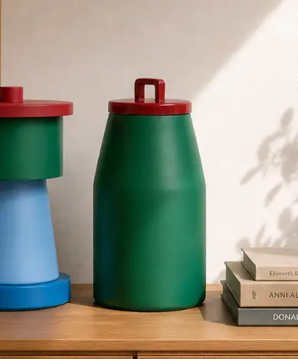Nathalie Du Pasquier for Memphis - Vase "Pino"